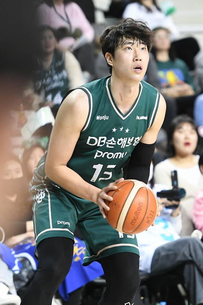 원주 DB 정효근. 사진=KBL