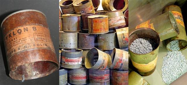 ▲ 죽음의 독가스 치클론 B. ⓒ위키미디어