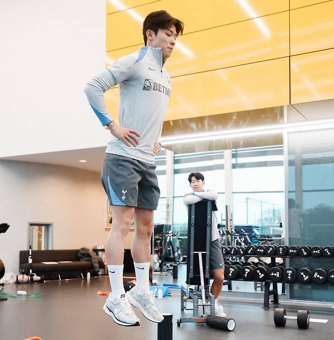 양민혁은 2025년 시즌부터 잉글랜드 프로축구 프리미어리그(EPL) 토트넘 홋스퍼에 합류한다. ⓒ토트넘 홈페이지 갈무리