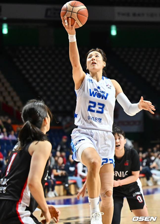 우리은행 김단비.