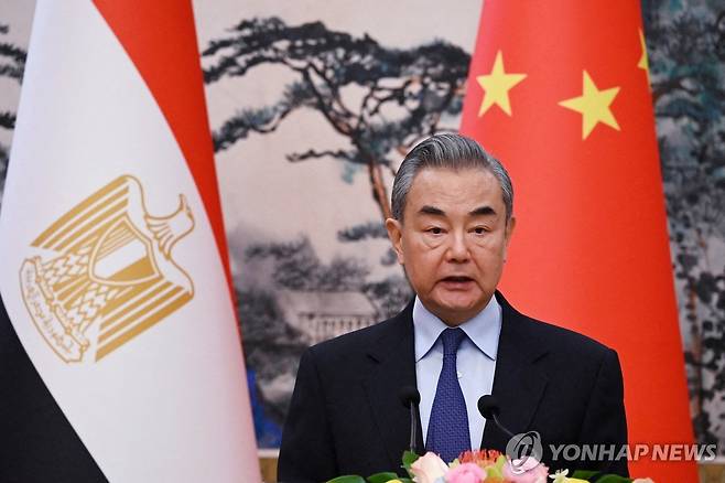 왕이 중국 외교부장 [로이터 연합뉴스 자료사진. 재판매 및 DB 금지]