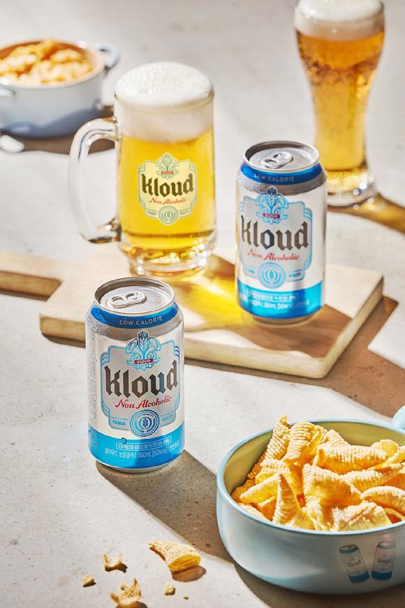 클라우드 논알콜릭 제품 이미지. [사진=롯데칠성음료]
