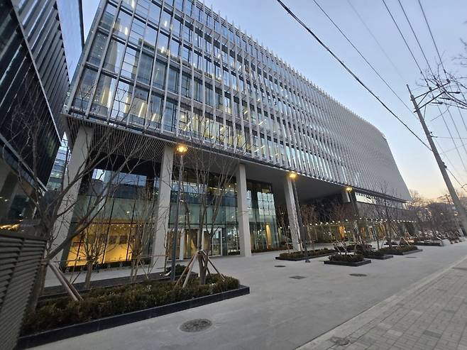 경기 과천시 과천대로7나길 34에 위치한 에스피소프트 사옥 전경. 에스피소프트 제공