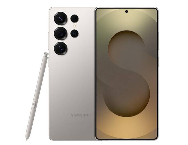 갤럭시 S25 울트라 티타늄 그레이 모습. 삼성전자 제공