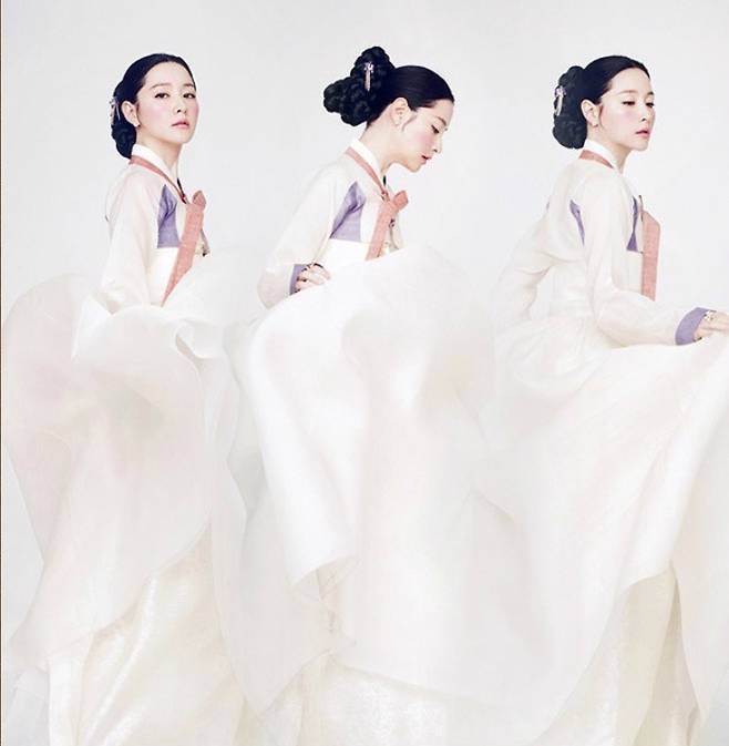 배우 이영애. 마리끌레르.