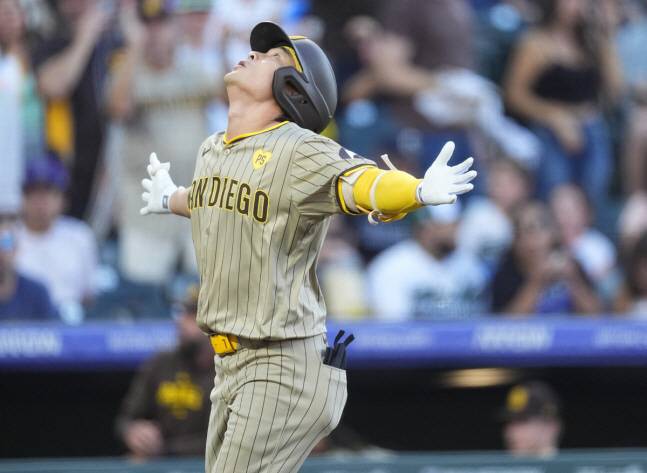 FA 김하성. AP연합뉴스