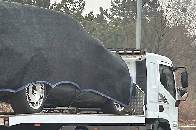 제네시스 'GV90' 추청 테스트카 (출처 : 오토스파이넷)