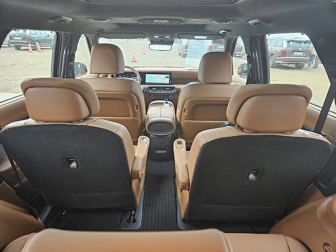 ‘디 올 뉴 팰리세이드’ 실내. 서재근 기자