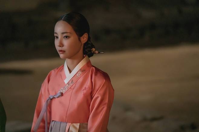 JTBC 드라마 ‘옥씨부인전’에서 차미령 역을 연기한 배우 연우 출연장면. 사진 SLL, 코퍼스 코리아