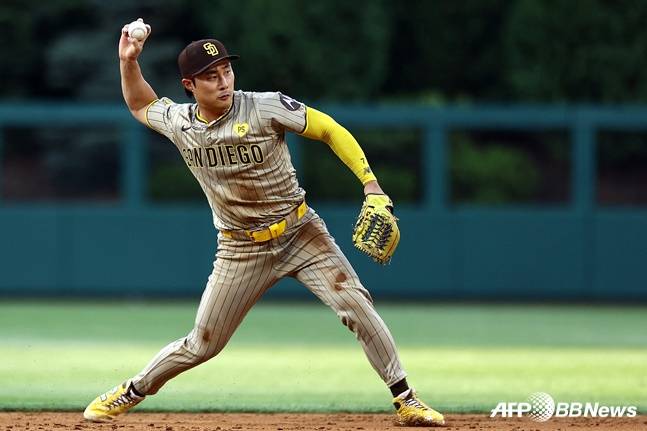 FA 김하성. /AFPBBNews=뉴스1