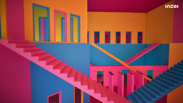 - 크래프톤 inZOI에서 구현된 오징어 게임