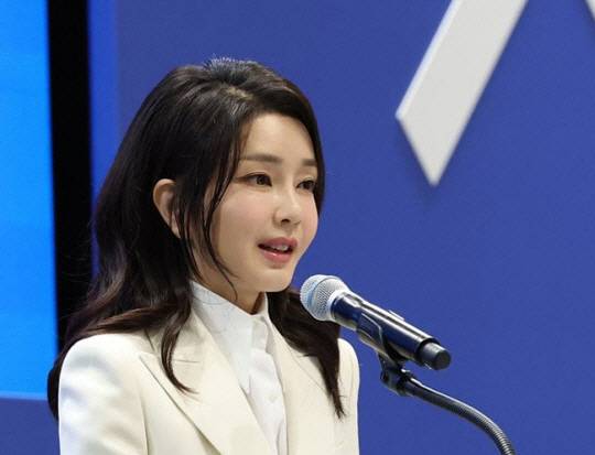 윤석열 대통령 부인 김건희 여사.연합뉴스