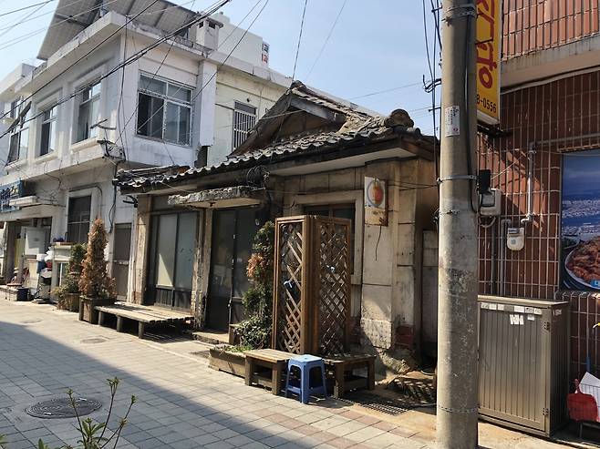 '통영 구 석정여인숙' 모습  [국가유산청 국가유산포털 제공. 재판매 및 DB 금지]