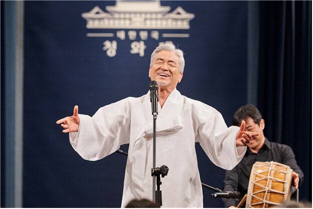 청와대 신년 음악회 ‘청사초롱’ 공연 장면(사진=청와대재단 제공).