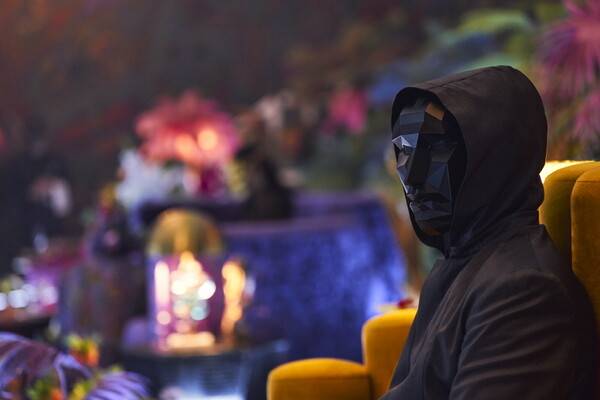 정체를 숨긴 채 게임에 숨어들었던 '프론트맨' 이병헌. 사진=넷플릭스