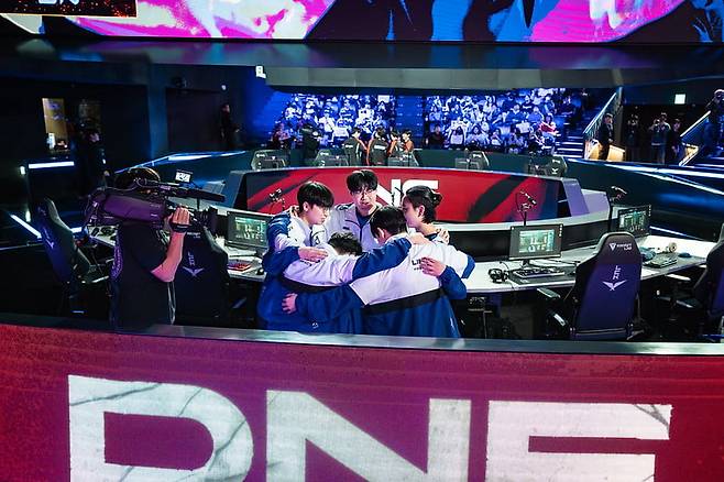 DN프릭스 선수들의 모습 (LCK 제공)