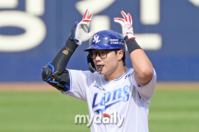 2024년 10월 13일 대구 삼성라이온즈파크에서 열린 '2024 프로야구 KBO 포스트 시즌' 삼성라리온즈와 LG트윈스 플레오이프(PO) 1차전. 삼성 윤정빈/마이데일리