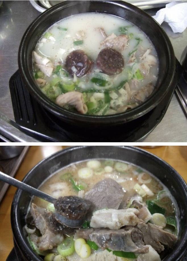 순대국밥에 당면순대가 빡치는 이유.jpg