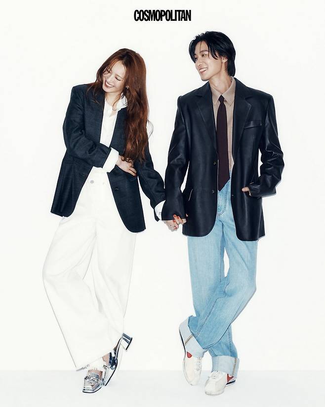 고아라 X 장률 코스모폴리탄 커플화보