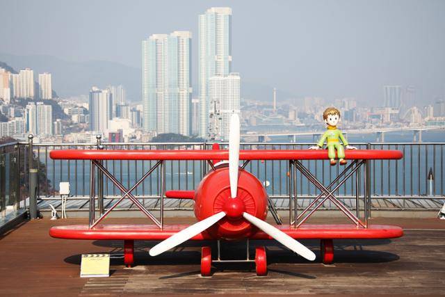 송도스카이스테이션의 어린왕자 조형물. ⓒ박준규