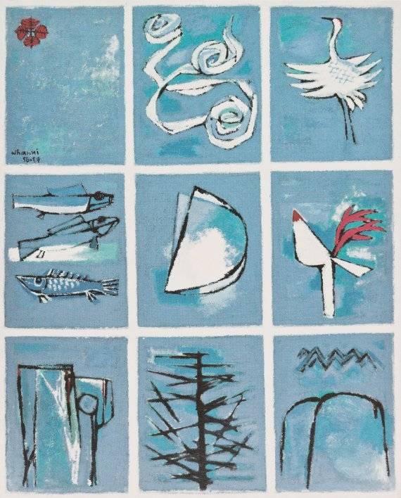 김환기, ‘영원한 것들’, 1956~57