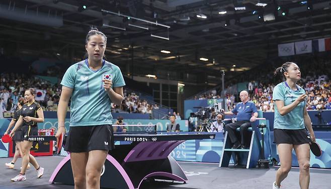 ▲ 신유빈, 전지희 ⓒ 연합뉴스