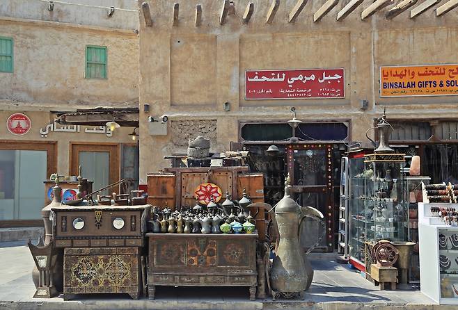 아랍 분위기 물씬한 도하의 전통 시장 수크 와키프 (사진. 김관수)