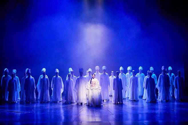 뮤지컬 ‘명성황후’ 정목화, 손준호, 김소현 공연사진 (제공: 에이콤)