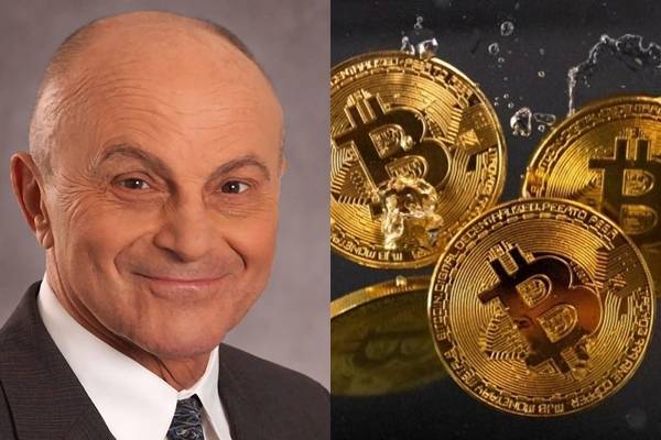 유진 파마 시카고대 교수의 프로필 사진. 오른쪽 사진은 로이터통신이 2022년 5월 17일(현지시간) 일러스트용으로 촬영한 비트코인 모형. 시카고대 홈페이지, 로이터연합뉴스
