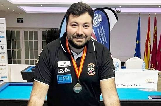 PBA서 네 시즌 활동하다 2023년 4월 스페인으로 돌아간 앙기타가 최근 스페인3쿠션선수권에서 우승을 차지했다. 이번 우승으로 앙기타는 오는 3월 독일에서 열리는 세계팀3쿠션선수권에 스페인 대표로 출전한다. (사진=코줌)