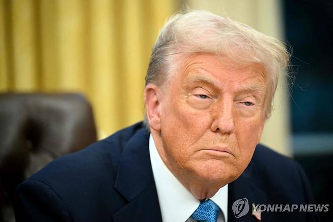 도널드 트럼프 미국 대통령. [AFP=연합뉴스 자료사진]