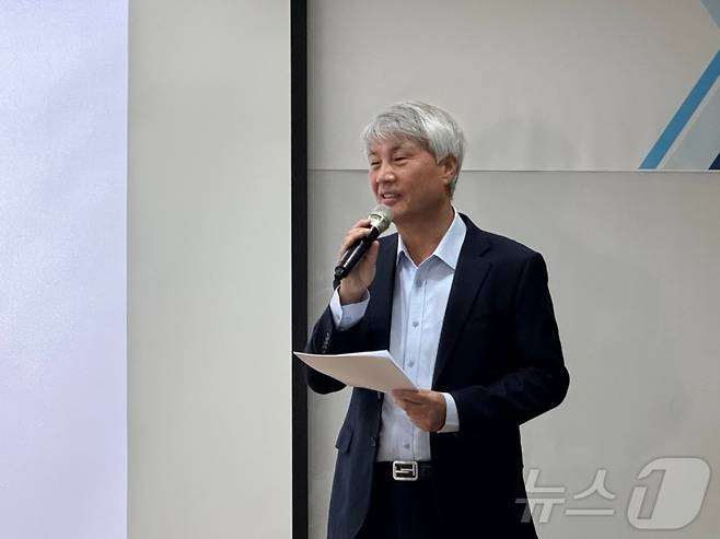 석창규 웹케시그룹 회장. ⓒ 뉴스1 김형준 기자