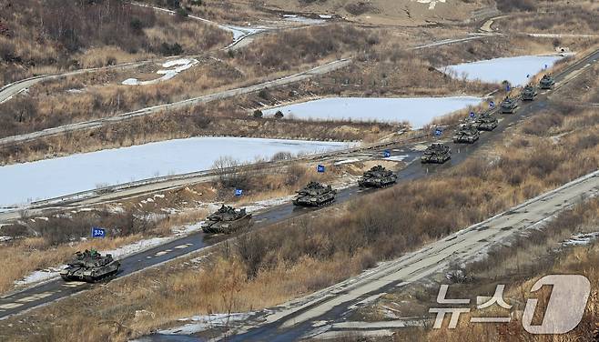 육군이 혹한기 훈련을 진행하는 모습 (자료사진) 2025.1.23/뉴스1 ⓒ News1 사진공동취재단