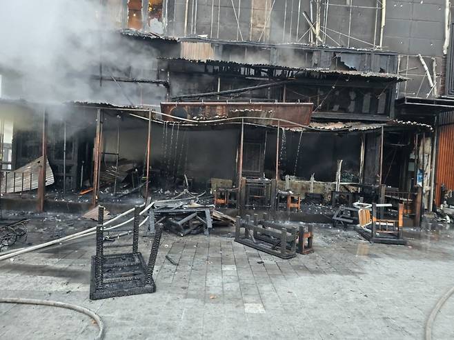 사진=연합뉴스 (인천소방본부 제공)