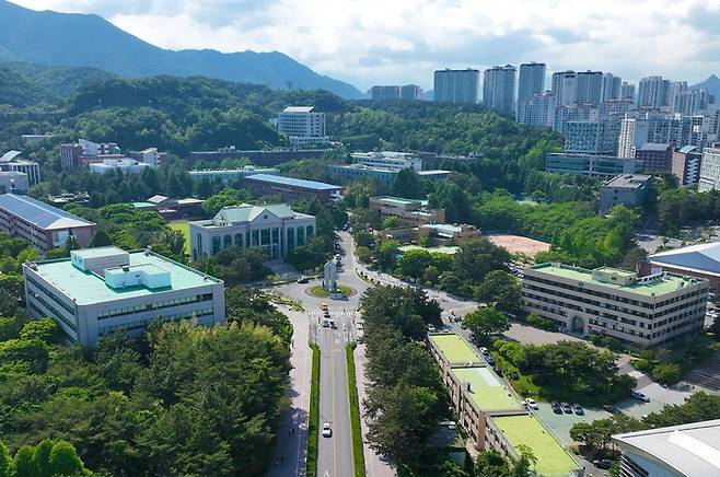 울산대학교 전경
