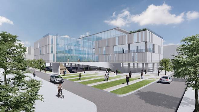 [서울=뉴시스]개봉동 공영주차장.