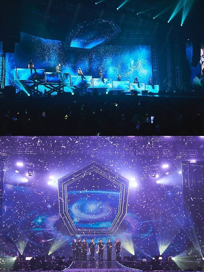 [서울=뉴시스] 그룹 '갓세븐'(GOT7)이 지난달 31일과 이달 1~2일 사흘간 서울 올림픽공원 핸드볼경기장에서 2025 단독 콘서트 '네스트페스트(NESTFEST)'를 성료했다. (사진=카카오엔터테인먼트 제공) 2025.02.03. photo@newsis.com *재판매 및 DB 금지