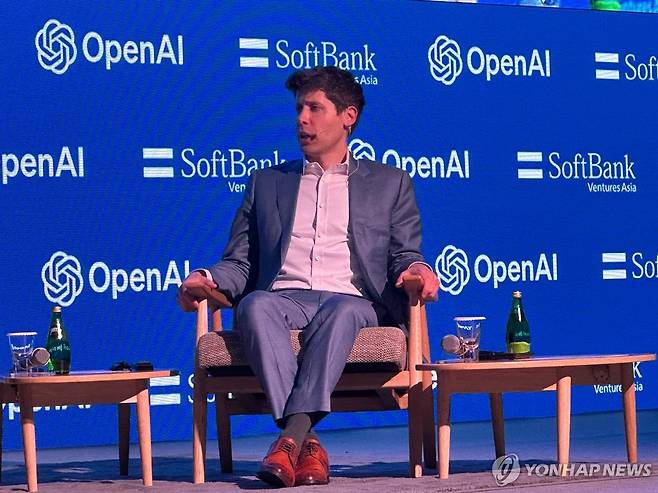 샘 올트만 오픈AI CEO [연합뉴스 자료 사진. 재판매 및 DB 금지]