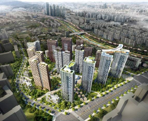 개포주공 6·7단지 재건축 사업 조감도.(사진=서울시)