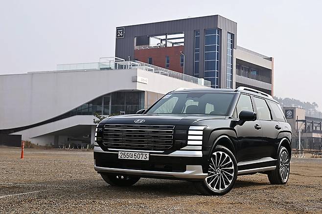 현대 디 올-뉴 팰리세이드 2.5 터보. 사진 김학수 기자