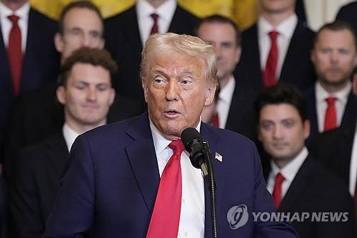 트럼프 미국 대통령 [워싱턴 AP=연합뉴스 재판매 및 DB금지]