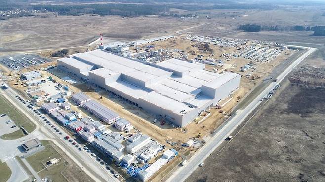 SK아이이테크놀로지(SKIET) 폴란드 분리막 공장.(사진=SKIET)