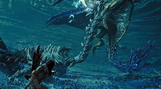 - 주인 몬스터인 레 다우와의 세력 다툼으로 보인다