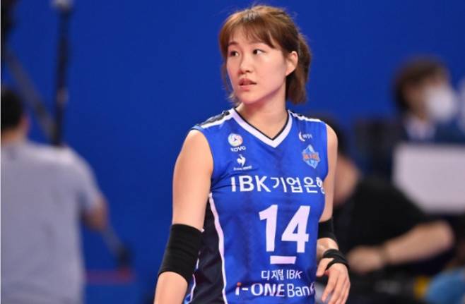 조송화 전 배구선수. 사진 | 한국배구연맹