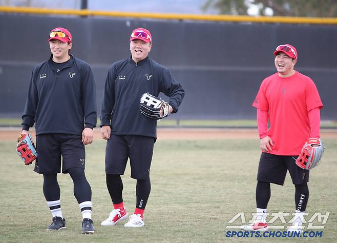 KIA 타이거즈 이우성(가운데). 사진제공=KIA 타이거즈