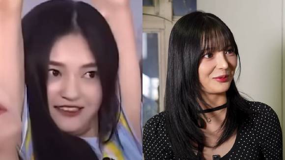 과거 장원영과 '프로듀스48'에서 경쟁했던 전 걸그룹 멤버 김초연이 최근 유튜브 채널 '근황올림픽' 영상에서 현재 어린이 뮤지컬 공연 등을 하는 근황을 전했다. 사진은 방송, 유튜브 영상 화면 캡처. [사진=Mnet, 유튜브 '근황올림픽']