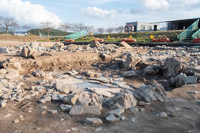 Ⅱ-나지구 원지 출수구 전경 [국가유산청 제공. 재판매 및 DB 금지]