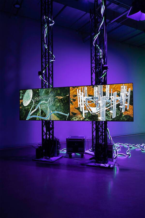 정혜선∙육성민 作 ‘필라코뮤니타스’, 2022. 백남준아트센터 제공