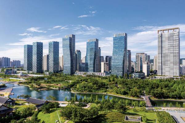 인천 연수구 송도국제도시 센트럴파크 전경. 인천경제청 제공
