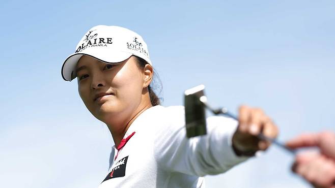 대회 이틀째 2타 차 선두에 나선 고진영. [사진=LPGA]